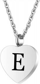 img 4 attached to Heart Urn Locket For Ashes: Pack Of 3 Cremation Jewelry Pendants With Carved Words, Stainless Steel Waterproof Keepsake Pendant. Includes Funnel Kit And Bag For Memorial Ashes.