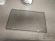 img 1 attached to Double Pack Of Mokpi Heavy Duty Cooling And Drying Wire Racks - 16.14''X10'' Commercial Quality Grids review by Chelsea Hayes