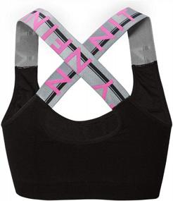 img 1 attached to Black Seamless Nfinity Sports Bra For Women'S Workout