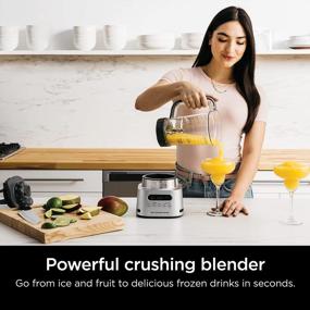 img 2 attached to Ninja SS151 TWISTi Blender DUO - 1600 WP Smoothie Maker & Nutrient Extractor, 5 Functions + SmartTORQUE, 34-Oz. Pitcher & (2) To-Go Cups, Gray