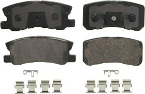 img 4 attached to 🔧 Browsing for Reliable Brake Pads? Choose the Wagner QuickStop ZD868 Ceramic Disc Brake Pad Set!