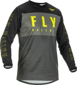 img 3 attached to Fly Racing 2022 F-16 Jersey (Grey/Black/Hi-Vis