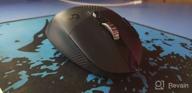 img 2 attached to Black Logitech G604 LIGHTSPEED Wireless Gaming Mouse - Up to 240 Hour Battery Life, Dual Wireless Modes, 15 Programmable Controls, Hyper-Fast Scroll Wheel review by Anson Chen ᠌