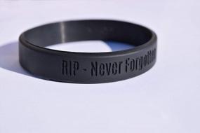 img 3 attached to Customizable Silicone Wristband - Personalized Rubber Bracelet For Events, Gifts, Support, Causes, Fundraisers, Awareness - 100% Silicone, Men/Women