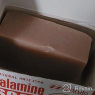 img 1 attached to Calamine Itch Relief Soap Bar - Natural Cleansing Skincare For Bug Bites, Eczema, Poison Ivy, Chicken Pox - Instant Anti-Itch Defense For Itchy Skin From Insects Or Mosquitoes review by Dink Rivas