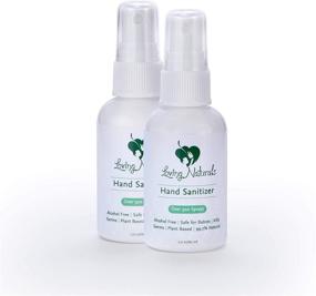 img 2 attached to 👐 Loving Naturals Organic Hand Cleaner Spray - 2oz Bottle, 2 Pack