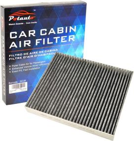 img 4 attached to POTAUTO MAP 1070C (CF11966) Activated Carbon Car Cabin Air Filter Replacement for Buick Envision, Cadillac CT6, Chevrolet Malibu, GMC Canyon