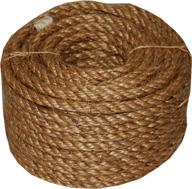 manila rope - t.w evans cordage 26-066, 3/4-inch diameter, 100-feet length, premium quality, 5-star rating логотип