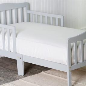 img 3 attached to 🛏️ Orbelle Trading Grey Toddler Bed: Stylish and Safe Sleeping Solution