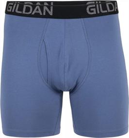 img 2 attached to Gildan Men'S Cotton Stretch Boxer Briefs: Affordable Multipack Comfort