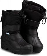 stay warm and stylish with zoogs kids snow boots - perfect for toddlers, boys, and girls logo