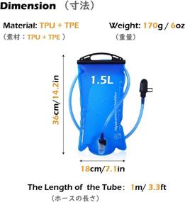 img 3 attached to TRIWONDER 1 5 2 Резервуар для гидратации объемом 3 л Велоспорт