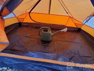 img 1 attached to Professional Lightweight Camping Tent For Outdoor, Hiking, And Glamping - Waterproof And Windproof For 2, 3, Or 4 Persons By Forceatt review by David Diaz