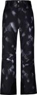 stay warm and dry in style: skieer women's waterproof insulated snow pants for outdoor activities logo