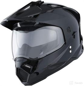 img 3 attached to 1Storm Motorcycle Motocross Helmet Glossy