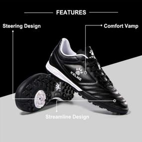 img 2 attached to KELME Men'S Indoor Turf Soccer Shoe: Arch Support & Performance Futsal Sneaker