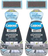 🏞️ carbona pro care oxy powered outdoor cleaner: active foam technology, 22 fl oz, 2 pack - the ultimate solution for outdoor cleaning! logo