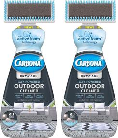 img 4 attached to 🏞️ Carbona Pro Care Oxy Powered Outdoor Cleaner: Active Foam Technology, 22 Fl Oz, 2 Pack - The Ultimate Solution for Outdoor Cleaning!