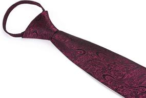 img 1 attached to 👔 Men's Accessories: Innovative Design Large Zipper Necktie for Enhanced Style