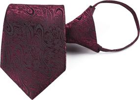 img 2 attached to 👔 Men's Accessories: Innovative Design Large Zipper Necktie for Enhanced Style