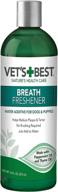 🐶 vet's best breath freshener water additive for dogs & puppies, 16oz - veterinarian formulated logo