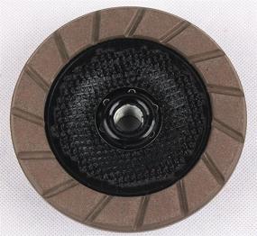 img 4 attached to High-Performance 7-Inch Ceramic Diamond Cup Wheel For Concrete Edge Polishing, Finishing, And Grinding - Threaded With 5/8"-11 And Available In #100 Grit