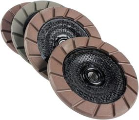 img 1 attached to High-Performance 7-Inch Ceramic Diamond Cup Wheel For Concrete Edge Polishing, Finishing, And Grinding - Threaded With 5/8"-11 And Available In #100 Grit