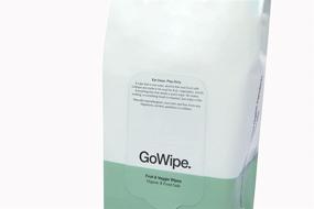 img 1 attached to Gentle GoWipe Organic Fruit & Vegetable Wipes - Set of 2