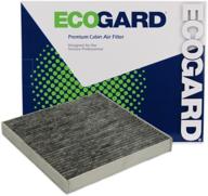 🚗 ecogard xc35843c premium cabin air filter: activated carbon odor eliminator for smart fortwo 2008-2018, eq fortwo 2019 logo