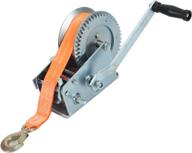 fekuar 3500lbs hand winch with 24ft strap logo