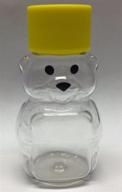 🍯 clearview containers honey bear 2.75-inch plastic squeeze bottle with screw cap miniature container, 2oz, pack of 24 - seo-friendly логотип