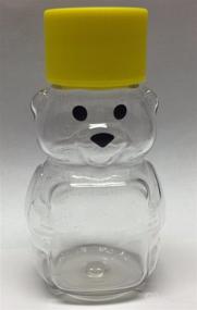 img 4 attached to 🍯 Clearview Containers Honey Bear 2.75-Inch Plastic Squeeze Bottle with Screw Cap Miniature Container, 2Oz, Pack of 24 - SEO-friendly