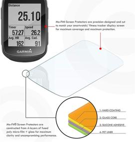 img 3 attached to Screen Protector Garmin Forerunner Tempered Accessories & Supplies for Vehicle Electronics Accessories