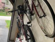 img 1 attached to Wall Mount Bicycle Rack For Garage - Qualward Bike Hanger Cycling Pedal Storage Stand. review by Cris Walton