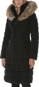 img 1 attached to LAUNDRY SHELLI SEGAL Womens Puffer Women's Clothing : Coats, Jackets & Vests