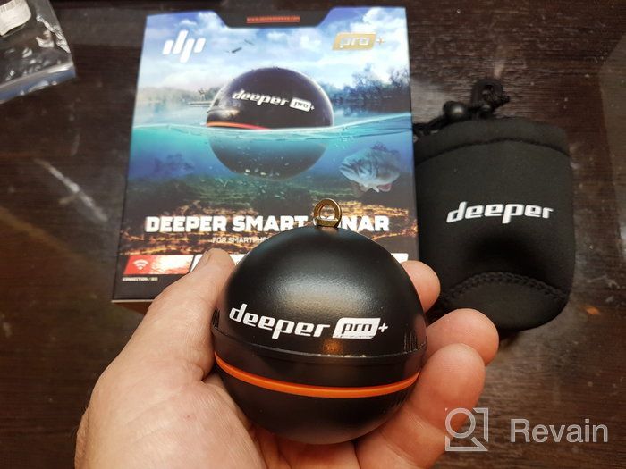 img 1 attached to Portable WiFi Fish Finder with GPS for Kayaks, Boats, and Ice Fishing - Deeper PRO+ Smart Sonar for Deeper Insights review by Ae Ra ᠌