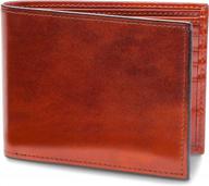 👝 bosca leather collection continental wallet in cognac - men's wallets, card cases & money organizers logo