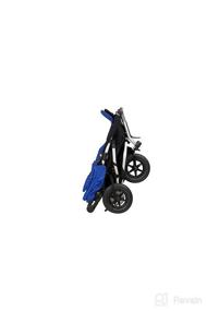 img 1 attached to 👍 Review: Mountain Buggy Duet V3 Buggy Marine, Blue - A Stylish and Versatile Double Stroller