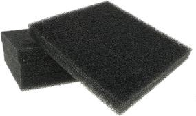 img 1 attached to Enhance Filtration Efficiency with ALEGI 4 Pieces Aquarium Filter Foam Sponges Pad - Premium Fish Tank Bio Sponge Coarse Sheet Filter Media Pad - Cut-to-Size Foam for Optimal Pet Filters (9x9x1 Inch 4 Pcs)