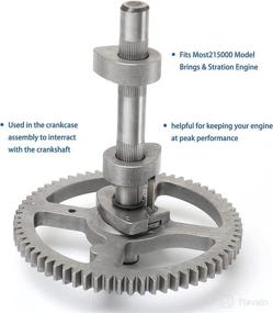 img 2 attached to Briggs & Stratton 793880 793583 792681 791942 795102 Camshaft Kit - 84005207, Replacement Cam Kit with 795387 Oil Seal Ring and 697110 Crankcase Gasket