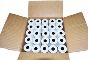 img 4 attached to 50 Rolls Of RBHK 2 1/4" X 50' Thermal Receipt Paper For Cash Register POS Systems