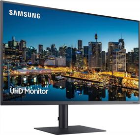 img 1 attached to Samsung Thunderbolt Business Display LF32TU872VNXGO: 4K, 💻 3840X2160P, Adjustable Height, Anti-Glare Coating, Flicker-Free with HDMI Port