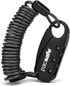 img 2 attached to Secure Your Belongings With Pacsafe 3-Dial Clip Cable Lock In Black