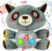 vanmor plush raccoon baby musical toys - light-up stuffed animals for infants, babies, boys & girls, 0-36 months - ideal for newborns, 3, 6, 9, 12 month olds logo