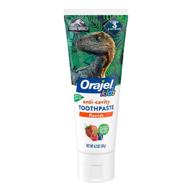 🦖 jurassic orajel anti cavity fluoride toothpaste logo