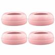 maymom brand replacement screw ring for avent natural bottles - pink color logo