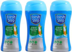 img 4 attached to 🐱 Fresh Step Cat Litter Crystals: Powerful 3-Pack Litter Box Deodorizer for Odor-Free Homes