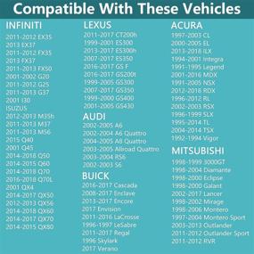 img 1 attached to Fuel Cap Lock - Compatible with Toyota 4Runner, Buick, Honda, Lexus, Isuzu, 🔒 Acura, GMC, Infiniti, Mazda, Nissan, Mitsubishi, Scion, Chevy, Cadillac, Subaru, FJ Cruiser, Tacoma, Tundra