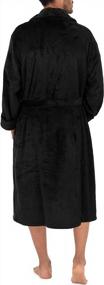img 3 attached to Experience Ultimate Comfort With IZOD Men'S Comfort-Soft Fleece Robe