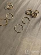img 1 attached to Bohemian Knuckle Ring Midi Ring Set - 65 Pieces, Vintage Stackable Rings In Hollow Silver And Gold, Fashionable Finger Knuckle Midi Rings For Women By LOYALLOOK review by Daniel Reeder
